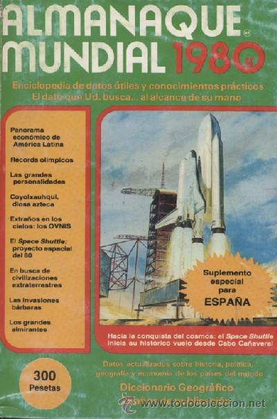 Libros de segunda mano: ALMANAQUE MUNDIAL 1980  (A/ COM- 131) - Foto 1
