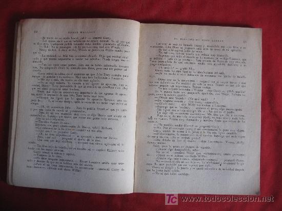 Libros de segunda mano: EDGAR WALLACE - EL BILLETE DE CIEN LIBRES - Foto 4