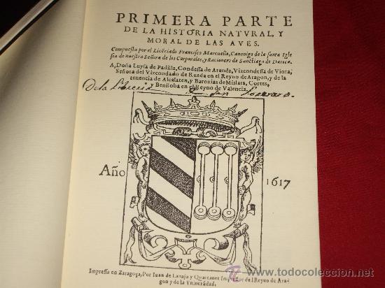 Libros de segunda mano: PRIMERA PARTE DE LA HISTORIA NATURAL Y MORAL DE LAS AVES - Foto 4