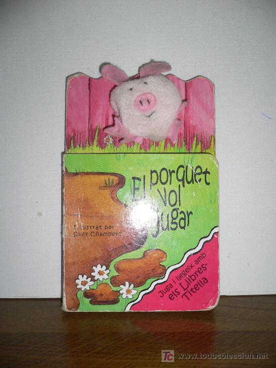 Libros de segunda mano: LIBRO CON MARIONETA DE DEDO - Foto 1