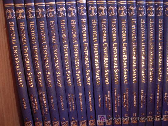 Libros de segunda mano: Historia universal Salvat - 17 vol&uacute;menes - Foto 1