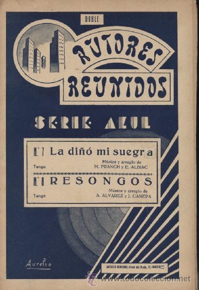 Libros de segunda mano: LA DI&Ntilde;O MI SUEGRA, RESONGOS  (A/ MU- 051)