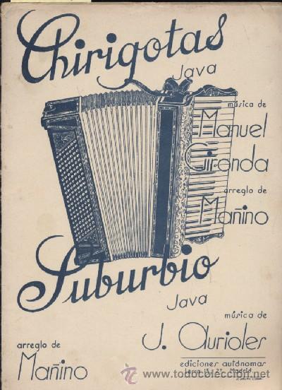 Libros de segunda mano: CHIRIGOTAS Y SUBURBIO  (A/ MU- 059)