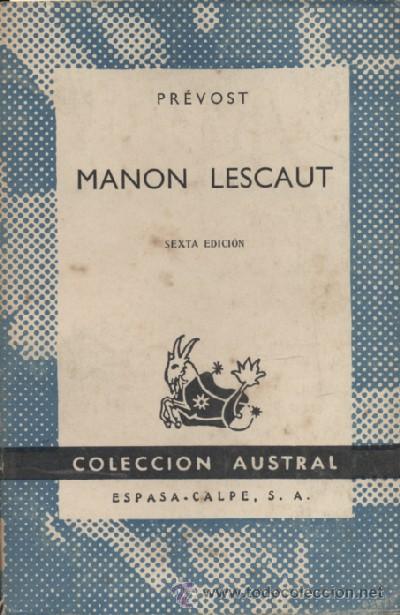 Libros de segunda mano: MANON LESCAUT  (A/ AUSA- 102) - Foto 1