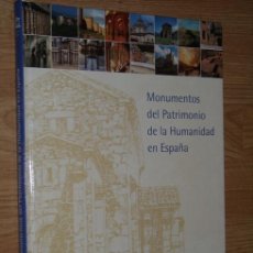 Libros de segunda mano: MONUMENTOS DEL PATRIMONIO DE LA HUMANIDAD EN ESPAÑA DE UNESCO Y BBVA EN BARCELONA 2001. Lote 18193291