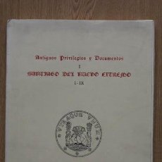 Libros de segunda mano: ANTIGUOS PRIVILEGIOS Y DOCUMENTOS DE LAS VIEJAS CIUDADES DE LA AMÉRICA ESPAÑOLA. . Lote 18345407