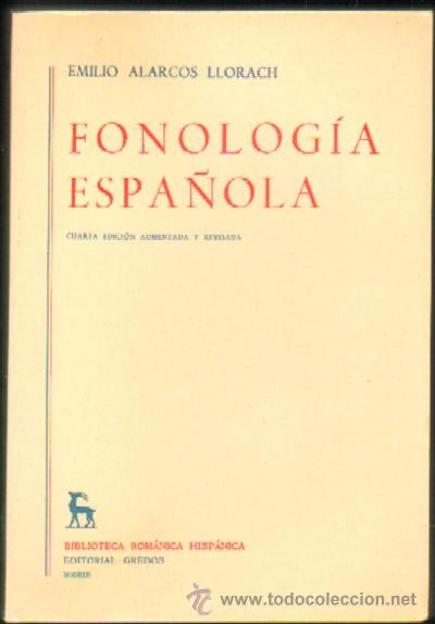 Libros de segunda mano: FONOLOGIA ESPA&Ntilde;OLA (A-LING-154) - Foto 1