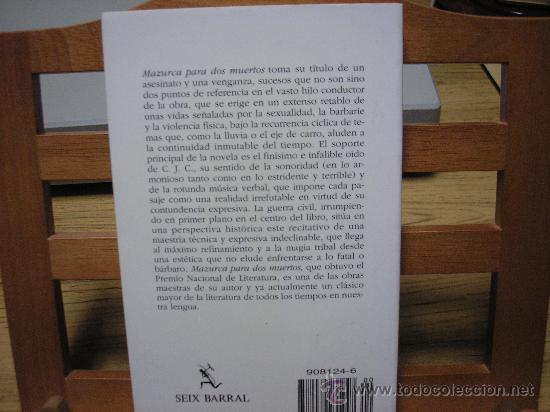Libros de segunda mano: MAZURCA PARA DOS MUERTOS (CAMILO JOS&Eacute; CELA) - Foto 2