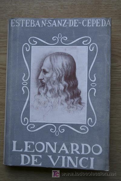 Libros de segunda mano: Leonardo de Vinci. Sanz de Cepeda (Esteban) - Foto 1