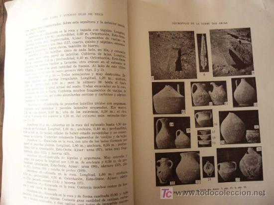 Libros de segunda mano: NECROPOLIS DE LA TORRE DAS ARCAS. PORTUGAL. CSIC, 1955. - Foto 2