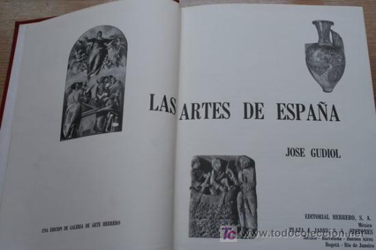 Libros de segunda mano: Las artes de Espa&ntilde;a. Gudiol (Jos&eacute;) - Foto 1