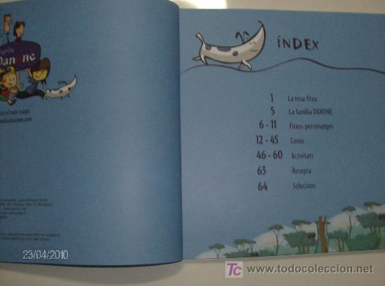 Libros de segunda mano: LIBRO CUADERNO DANONE EN CATAL&Aacute;N - Foto 2