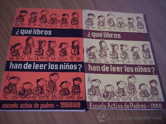 Libros de segunda mano: 2 LIBROS &iquest;QU&Eacute; LIBROS HAN DE LEER LOS NI&Ntilde;OS? - Foto 1