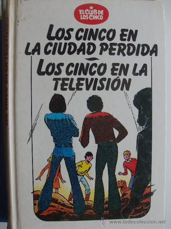 Libros de segunda mano: LIBRO LOS CINCO EN LA CIUDAD PERDIDA - LOS CINCO EN LA TELEVISION - Foto 1