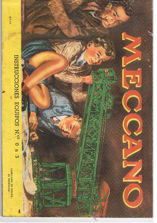 Libros de segunda mano: LIBRO DE INSTRUCCIONES DE MONTAJE DE MECANO DE 1958 - Foto 1