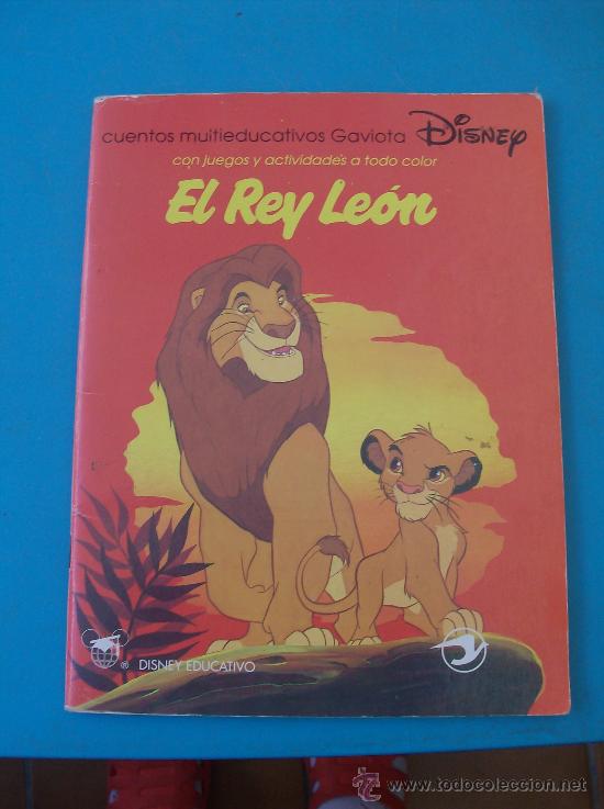 Libros de segunda mano: LIBRO DE CUENTOS DISNEY  EL REY LEON - Foto 1