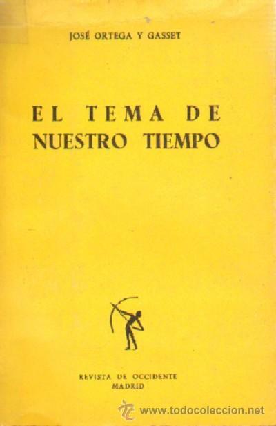Libros de segunda mano: EL TEMA DE NUESTRO TIEMPO. A-FIL- 292 - Foto 1