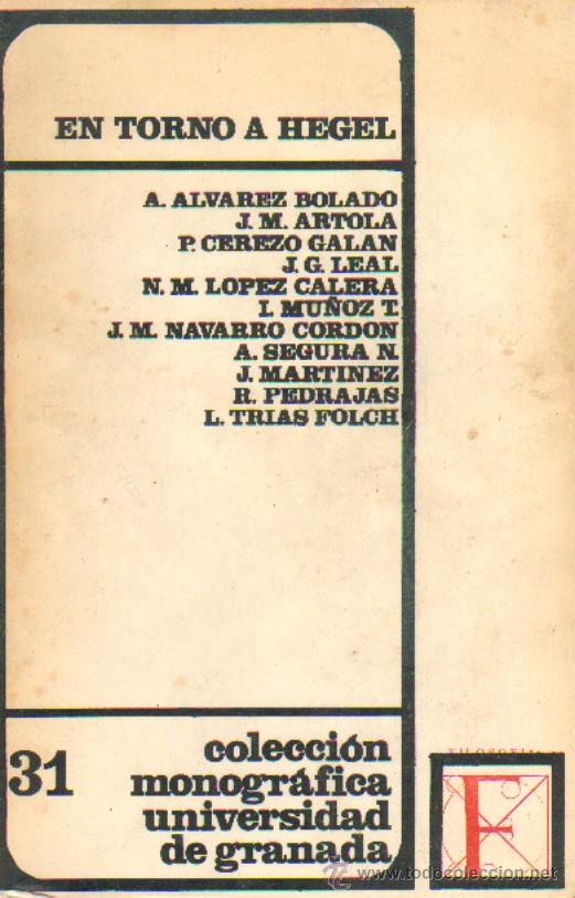 Libros de segunda mano: EN TORNO A HEGEL . A-FIL- 397 - Foto 1
