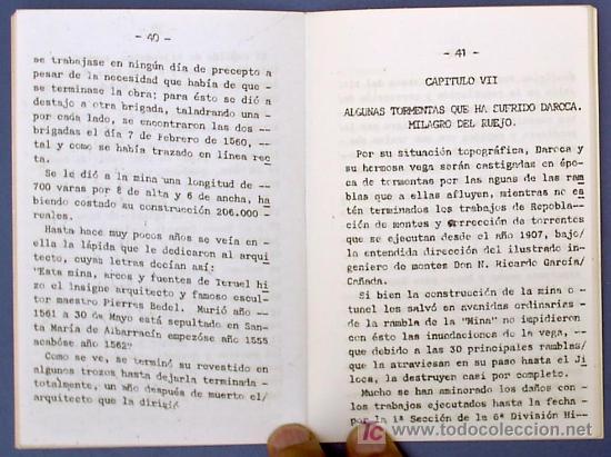 Libros de segunda mano: APUNTES HIST&Oacute;RICOS DE DAROCA, SIN FECHA. - Foto 3