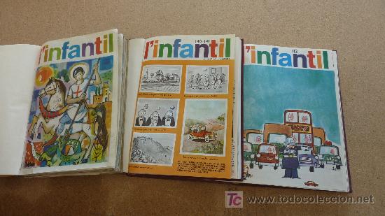 Libros de segunda mano: 3 tomos de la revista linfantil. Catalana. - Foto 3