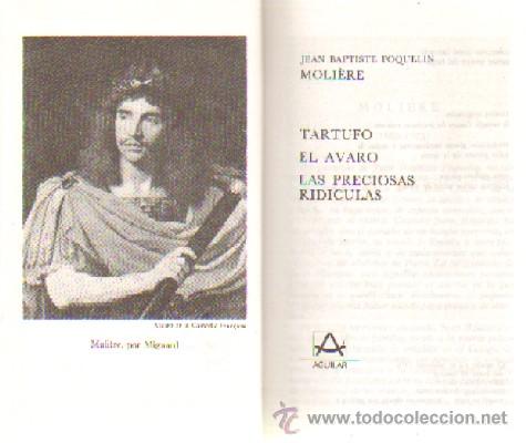 Libros de segunda mano: TARTUFO. EL AVARO. LAS PRECIOSAS RIDICULAS. CRISOL-063 - Foto 1