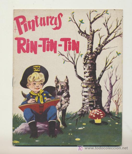 Libri di seconda mano: Pinturas Rin Tin Tin. Cuaderno para colorear. Marco 1962.