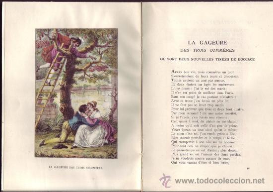 Libros de segunda mano: CONTES. Jean de LA FONTAINE. DOS TOMOS. I y II. - Foto 2