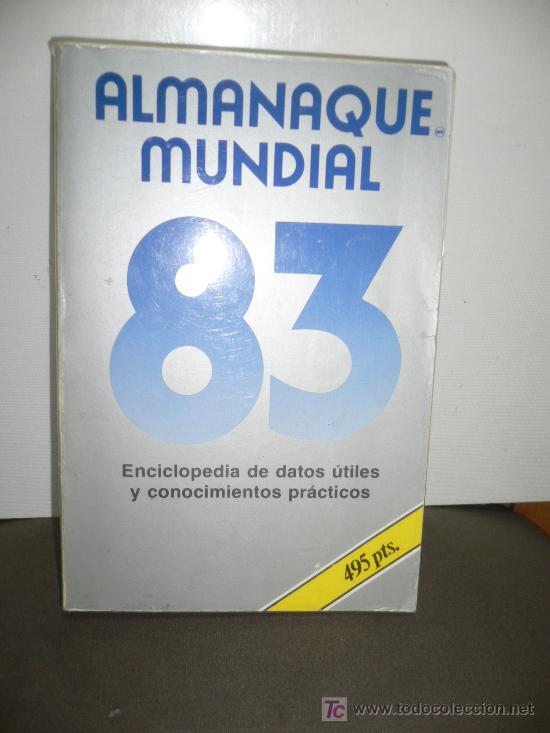 Libros de segunda mano: ALMANAQUE MUNDIAL 83 - Foto 1