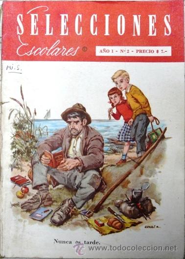 Libros de segunda mano: SELECCIONES ESCOLARES # 2 - EDITORIAL CODEX - A&Ntilde;O 1959 - 80 PAGINAS - NUEVO - Foto 1