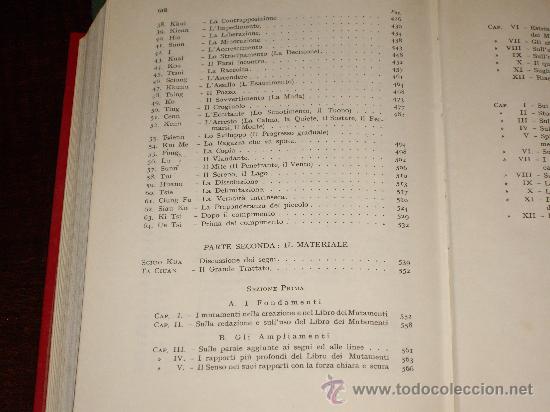 Libros de segunda mano: I KING ( IL LIBRO DEI MUTAMENTI) - Foto 19