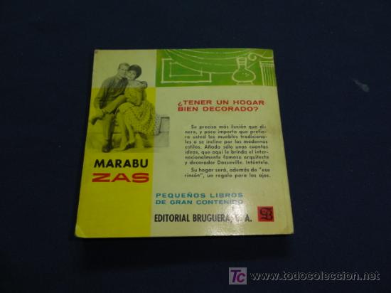 Libros de segunda mano: DECORO MI CASA - BRUGUERA 1962 - Foto 3