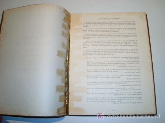 Libros de segunda mano: EL PODER DE LA MENTE Y SUS SECRETOS. CURSO PRECISO Y COMPLETO - HARRY LORAYNE (1966) - Foto 7