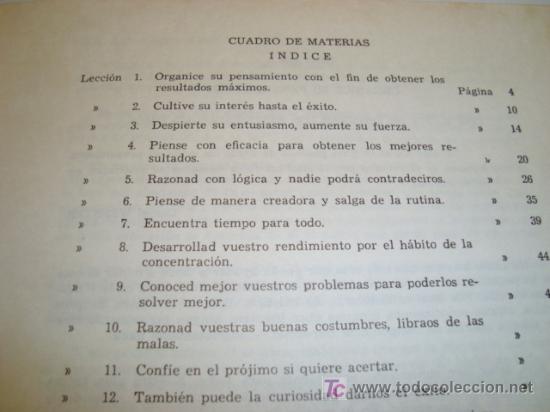 Libros de segunda mano: EL PODER DE LA MENTE Y SUS SECRETOS. CURSO PRECISO Y COMPLETO - HARRY LORAYNE (1966) - Foto 5