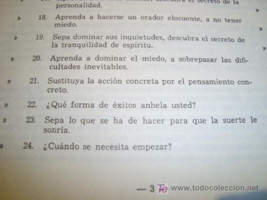Libros de segunda mano: EL PODER DE LA MENTE Y SUS SECRETOS. CURSO PRECISO Y COMPLETO - HARRY LORAYNE (1966) - Foto 3