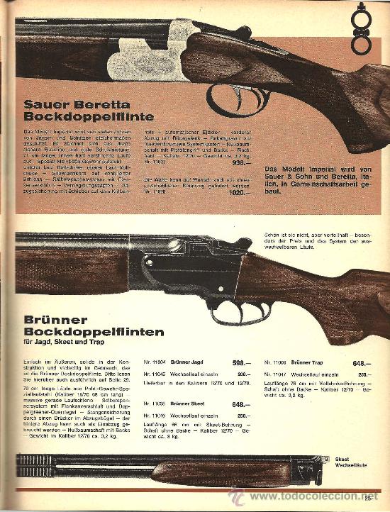 Libros de segunda mano: * CAZA * CAT&Aacute;LOGO EDUARD KETTNER - 1969 - Foto 3
