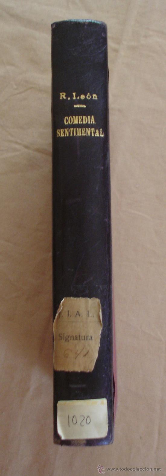 Libros de segunda mano: COMEDIA SENTIMENTAL - RICARDO LEON - 1939. - Foto 2