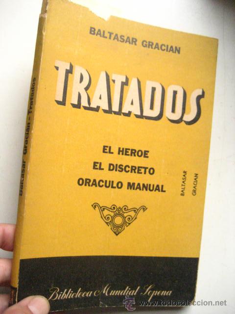 Libros de segunda mano: gracian - el heroe el discreto , oraculo manual    ( consciencia vra4) - Foto 1