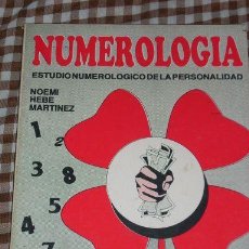 Libros de segunda mano: NUMEROLOGIA, POR NOEMÍ HEBE MARTÍNEZ - DIARIO POPULAR - ARGENTINA - 1993