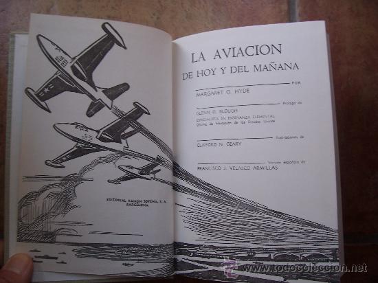 Libros de segunda mano: LA AVIACI&Oacute;N - 1968 - MARGARET O. HYDE - SOPENA, EDITOR - Foto 1