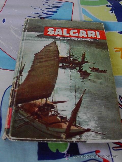 Libros de segunda mano: La perla del rio rojo, Emilio Salgari,1955 - Foto 1