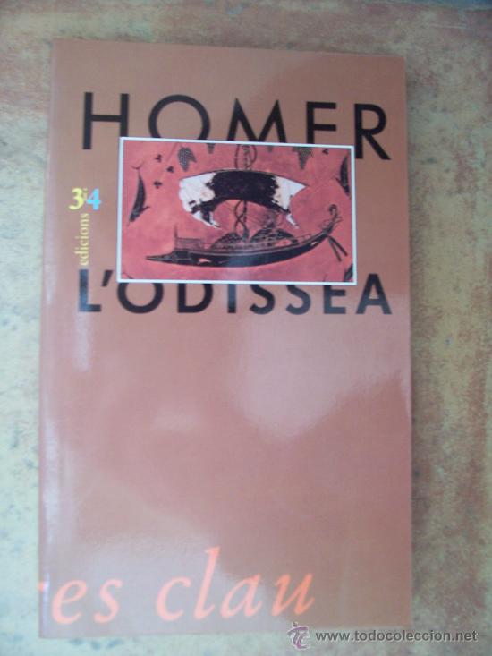 Libros de segunda mano: HOMER - L&acute;ODISSEA - VALENCIANO / CATAL&Aacute;N - Foto 1
