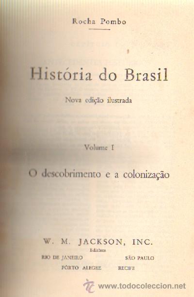 Libros de segunda mano: HISTORIA DO BRASIL. 5 TOMOS. POMBO, ROCHA. A-AM-045 - Foto 1