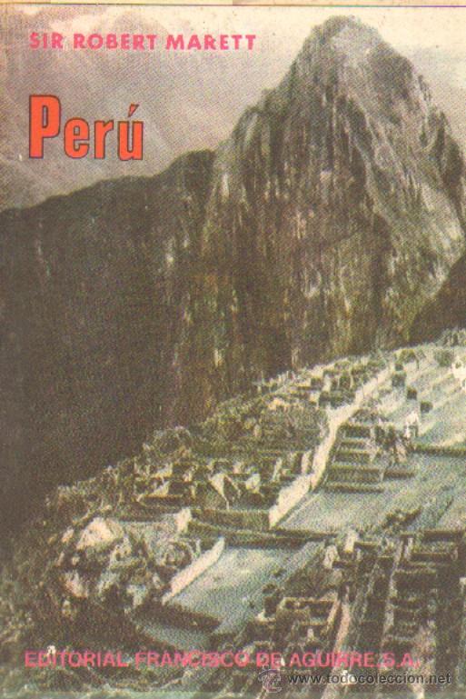 Libros de segunda mano: PERU. MARETT, SIR ROBERT. A-AM-194 - Foto 1