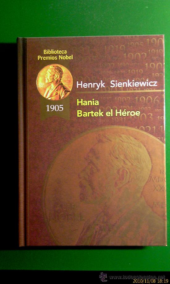 Libros de segunda mano: Hania. Bartek el Heroe. Henryk Sienkiewicz. Biblioteca premios nobel. Ediciones Rueda. - Foto 1
