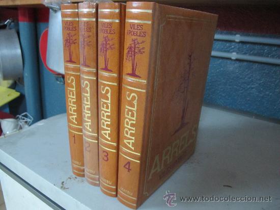Libros de segunda mano: ARRELS  de VILAS I POBLES  -4 VOLS EN .- Ediciones Nauta - Foto 1