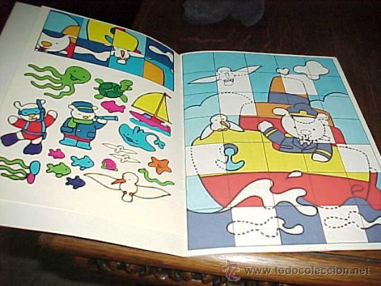Libros de segunda mano: SUPER GUAY. EL MAR. CUADERNILLO PARA COLOREAR CON PEGATINAS. GRAFALCO - Foto 2