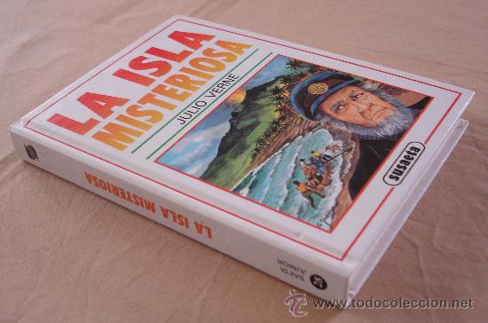 Libros de segunda mano: LA ISLA MISTERIOSA - JULIO VERNE. - Foto 2