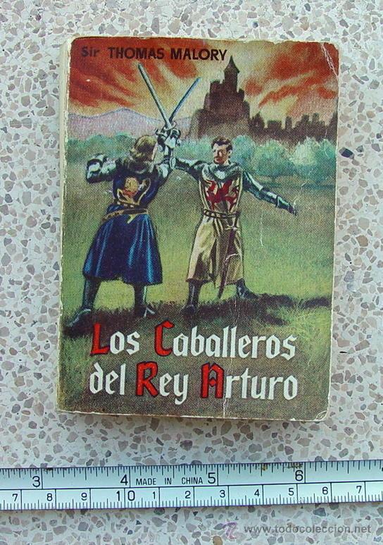 Libros de segunda mano: Los caballeros del rey Arturo..mini libro..Sanna - Foto 1