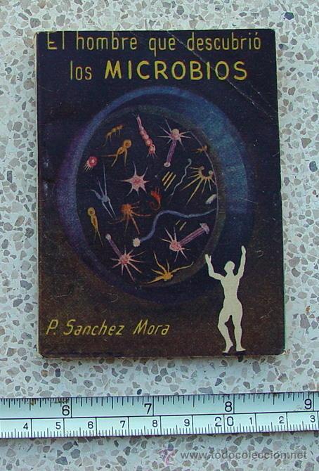 Libros de segunda mano: El hombre que descubrio los microbios.mini libro.Sanna - Foto 1