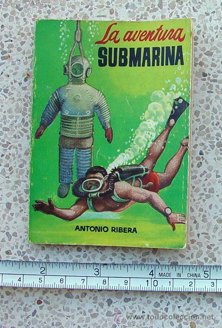 Libros de segunda mano: La aventura submarina.mini libro.Sanna - Foto 1